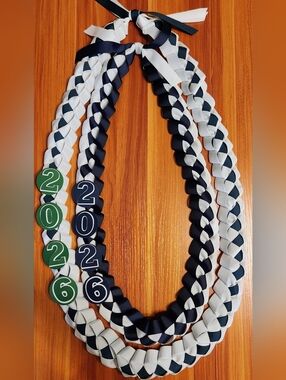 Handmade Graduation Ribbon Lei